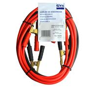 GYS Jeu de câbles de démarrage 056206 – 320 A, 3 m, 16 mm², pinces laiton