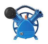 Unité de compresseur d'air comprimé 5,5 HP, compresseur vertical, V - À deux cylindres, Tête de pompe de compresseur, 1440 tr/min 12 bar