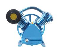 Unité de compresseur d'air comprimé 5,5 HP - V - À deux cylindres - Tête de pompe de compresseur - 2 cylindres - 1440 tr/min - 12 bar.