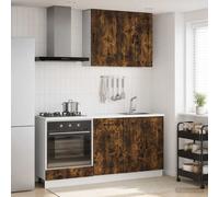 vidaXL Unité de cuisine Kalmar 5 pcs – Chêne Sonoma, bois d'ingénierie