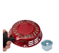 Unité de démarrage à tirette pour Honda GX200 5.5 6.5 pour moteur HP de remplacement compatible avec les moteurs GX168 GX140 et 168F 200F en métal massif