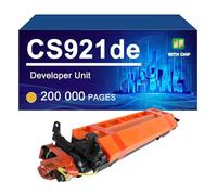 Unité De Développement CS921de Compatible avec Les Imprimantes pour Lexmark CS921de, CS923de, CX920, CX921, CX922, CX923, CX924, CX9235, CX9245, CX9255 Et CX9265,Yellow-1 Pack