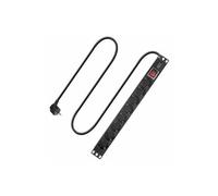 - Unité de distribution d'alimentation (rack-montable) - interrupteur marche/arrêt, H05VV-F 3G1.5 - CA 250 V - 4000 Watt - entrée : power CEE 7/7 -