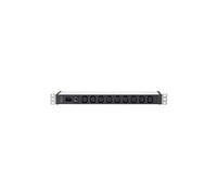 Digitus Multiprise rack 19 pouces DN-95429 1U 9x C13 10A C14 aluminium pour baie ≥300 mm