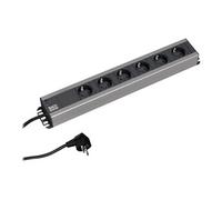 Bachmann Bloc multiprise 300.000 – 6 prises 230 V rack-montable 19" 2 m