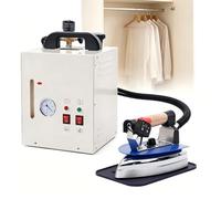 Unité de fer à vapeur industrielle, débit de vapeur continu | Élimination rapide des plis, kit mobile portable for les travaux de rembourrage de rideaux sur site
