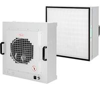 Unité De Filtre De Ventilateur De Purificateur D’air Industriel Efficace | Hotte Verticale à Flux Laminaire | Filtre Hepa, 22,4 » X 22,4 » pour Le Nettoyage De Classe 100/0,5um, Salle Blanc
