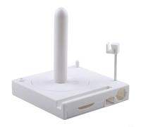 Unité de gestion de bobine de fil avec antenne pour un fonctionnement fluide, tiroir interne pour aiguilles, trous de montage pour crochet et zone de maintien magnétique pour outils