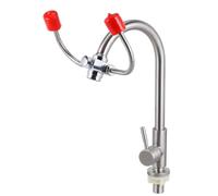 Unité de Lavage Oculaire D'urgence Montée sur Robinet Pivotant