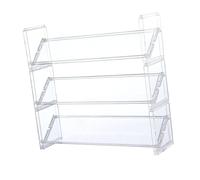 Unité De Rangement pour Maquillage Et Bijoux sur La Table,3 étages L | diviseurs retirables, couches ajustables, cadre PS épaisses, accès frontal incliné, maintient la vanité rangée