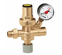 UNITÉ DE REMPLISSAGE AUTOMATIQUE AVEC MANOMÈTRE 1/2'' CALEFFI 553140 (24678)