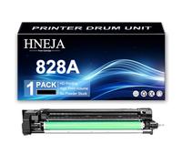 Unité De Tambour 828A, Unité Imagerie Compatible CF358A CF359A CF364A CF365A pour HP M855dn M855xh M880z Imprimante,Black-1 Pack