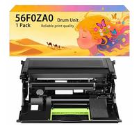 Unité de Tambour à Haut rendement Compatible 56F0ZA0, Remplacement pour imprimantes pour Lexmark B2865DW MS725dvn MS821dn MS822de MS826de MX721ade XM5365 XM5370 XM7355 XM7365 XM7370 1*Black