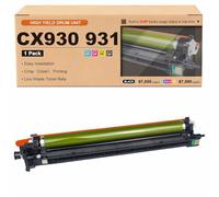 Unité de Tambour à Haut rendement Compatible 85D0P00 85D0Q00 Remplacement pour Les imprimantes pour Lexmark CX930dse CX931dse CX931dtse XC9325 XC9335 unité d'imagerie pour Cartouche 1*Yellow