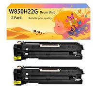 Unité de Tambour à Haut rendement Compatible W850H22G, pièce de Rechange pour Les imprimantes pour Lexmark W850 W850n W850DN, unité d'imagerie avec Cartouche de Tambour 2 Pack Black