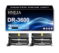 Unité De Tambour DR-3600 pour Brother DCP-L5510DN DCP-L5510DW MFC-L5710DW MFC-L6910DN HL-L5210DN HL-L5210DW HL-L5215DN HL-L6410DN Imprimantes | Haut Rendement | 45 000 Pages,Black-2 Pack