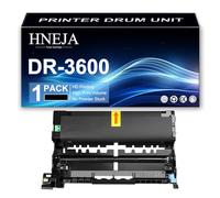 Unité De Tambour DR-3600 pour Brother DCP-L5510DN DCP-L5510DW MFC-L5710DW MFC-L6910DN HL-L5210DN HL-L5210DW HL-L5215DN HL-L6410DN Imprimantes | Haut Rendement | 45 000 Pages,Black-1 Pack