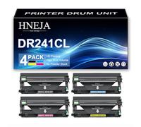 Unité De Tambour DR241CL pour Brother HL-3140 HL-3140W HL-3150CDW HL-3170CDW MFC-9330CDW MFC-9140CDN MFC-9340CDW DCP-9020CDW Imprimante,4 Colors-1 Pack