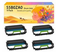 Unité de Tambour Haute capacité Compatible 55B0ZA0 pour Remplacement des imprimantes pour Lexmark MS331dn MS431dn MS431dw MX331adn MX431adn MX431adw MX432adwe MB3442adw B3340dw 4 Black