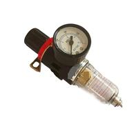 Unité de traitement de l'air à la source AFR2000 1/4 pouce, régulateur de filtre à air pneumatique 1/4", deux raccords avec manomètre AFR 2000