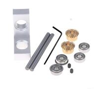 Unité de transmission compacte à angle droit avec double arbre flexible pour travaux de développement d'ingénierie (5 mm à 5 mm)
