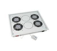 Triton - Tiroir pour ventilateur en rack - avec 4 ventilateurs de refroidissement, thermostat - CA 230 V G