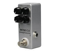 Unité d'effets ultra-compacte avec boutons pour guitare basse lisse et pédale de compresseur de guitare en studio