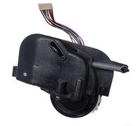 Unité d'entraînement latérale de rechange pour Samsung VR05R5050WK et pour midea VCR08 MR09 - Ensemble de moteur de roue d'aspirateur avec roues de pneu en plastique pour pièces robotiques (roue R)