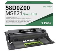 Unité d'imagerie 58D0Z00 compatible avec imprimante Lexmark 58D0Z00 MS821n MS823n MS725dvn MX721adhe B2865dw