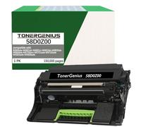 Unité d'imagerie noire de rechange pour imprimante Lexmark 58D0Z00 compatible avec B2865dw MS821dn MS821n MS823dn MS825dn MS826de MS725dvn MX721ade MX722ade MX822ade MX826ade