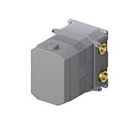 Steinberg Thermostat encastré 1/2\", 2 consommateurs, pushtronic confort d'utilisation, 0394110