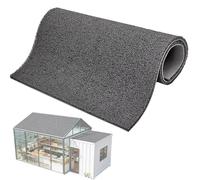 Unité Extérieure De Climatiseur Coussin Imperméable, Gris Protection Antipluie Amovible Pour Toit Arrête Le Bruit Des Gouttes, Absorption Acoustique Et Réduction Du Bruit(0.6mx2m)