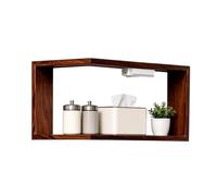Unité Flottante De Stockage D'affichage De Lumière LED Fixée Au Mur D'étagè | Étagère D'angle Flottante En Bois En Forme De L, Avec Lumières LED USB, Pour Salon, Chambre À Coucher, Livres, , Affic