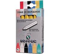 TECHNIMA Central Craie de marquage boîte avec 12 un.en jaune boîte Quantité:1