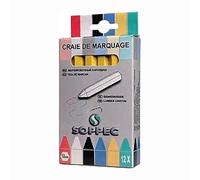 TECHNIMA Central Craie de marquage boîte avec 12 un.en jaune boîte Quantité:1