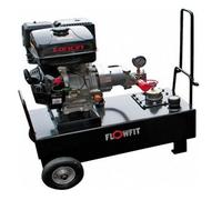 Unité Hydrolique À Double Action, Moteur À Essence Loncin, 13HP, 25,5 L/Mi