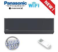 Unité intérieure ETHEREA Noir Graphite avec Wi-Fi intégré - 15000 BTU pour s