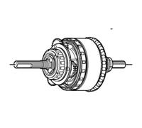 Unité Interne Pour Moyeu Arrière Shimano SG-8R31 Axe 184mm Y37J98010