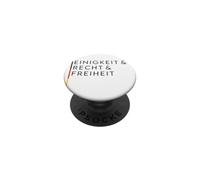 Unité & Justice & Liberté - Hymne National & Valeurs PopSockets PopGrip Adhésif