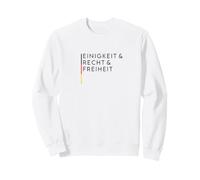 Unité & Justice & Liberté - Hymne National & Valeurs Sweatshirt