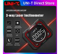 Unité LM320F Laser rapporteur numérique mesure d'angle inclinomètre 3 bandes boîte de niveau Laser type-c compteur d'angle de charge pour la maison LM320F 3 Laser