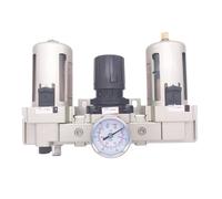 Unité pneumatique FRL filtre à air régulateur de pression lubrificateur AC4000-04/06 1/2 3/4 pouce purge manuelle automatique(AC4000-04D)