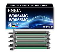Unité Tambour Compatible pour HP E87640z E87650Z E87660z Imprimante, Unité Imagerie Remplacement Haut Rendement W9054MC W9055MC,4 Colors-1 Pack