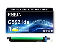 Unité Tambour CS921de, Unité Imagerie Compatible 76C0PK0 76C0PV0 pour Lexmark CS921de CS923de CX920de CX921de CX922de CX923dte CX923dxe CX924dte CX924dxe Imprimante,Yellow-1 Pack