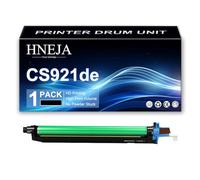 Unité Tambour CS921de, Unité Imagerie Compatible 76C0PK0 76C0PV0 pour Lexmark CS921de CS923de CX920de CX921de CX922de CX923dte CX923dxe CX924dte CX924dxe Imprimante,Black-1 Pack