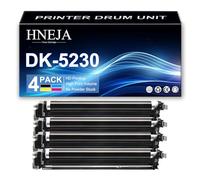 Unité Tambour DK-5230 DK-5231, Compatible 302R793011 302R793021 Unité Imagerie pour Kyocera ECOSYS M5521cdw P5021cdn M5520cdn M5520cdw P5020cdn P5020cdw M5526cdw Imprimante,4 Colors-1 Pack