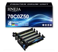 Unité Tambour Remplacement 70C0Z50 pour Lexmark CS310N CS310DN CS410N CS410DN CS410DTN CS510DE CS510DTE CX310N CX310DN CX410E CX410DE CX410DTE CX510DE CX510DTHE Imprimante,4 Colors-1 Pack