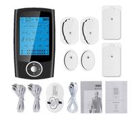 Unité Tens 16 Modes Électrique Ems Stimulation Musculaire Relax Masseur Corporel Impulsion Électronique Méridiens Physiothérapie Minceur Machine - Type 16ten-Bk-01