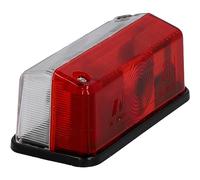 Unitec 10222 Feu d'encombrement, Rouge/Blanc