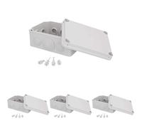 Unitec 40209L Boîte de dérivation pour Montage en saillie IP65 162 x 116 x 76 mm (Lot de 4)